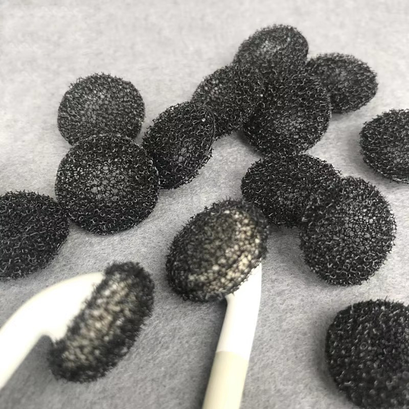 Earphone Foam Tip - Filtre Süngeri Siyah Yumuşak Köpük Kulaklık