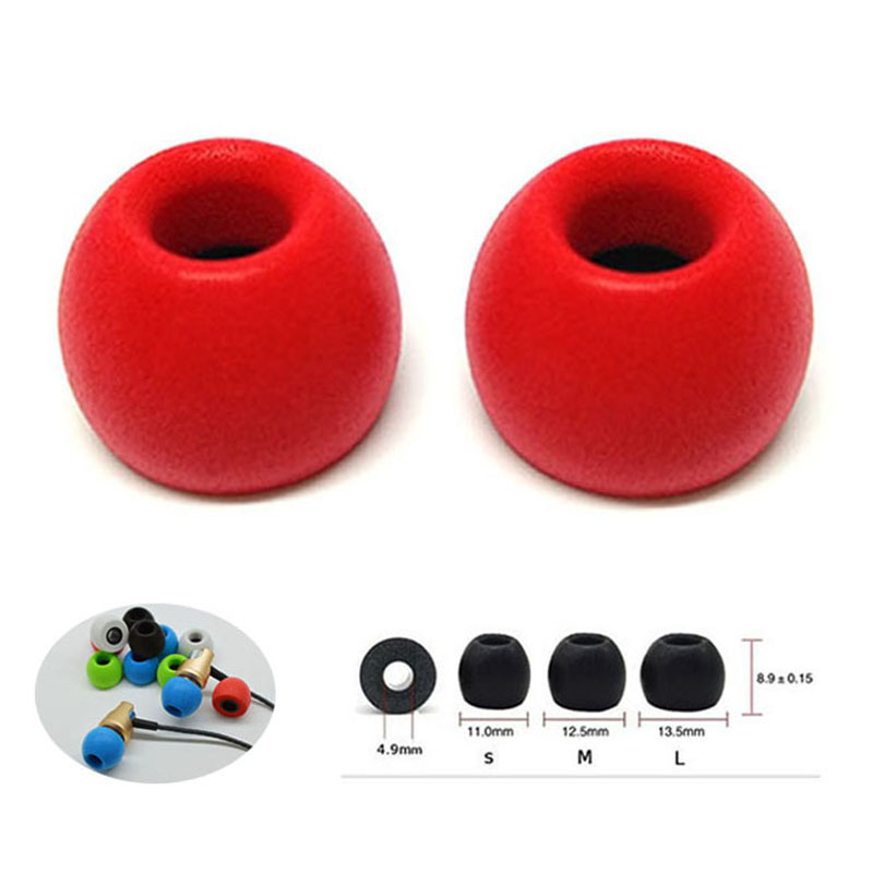 Earphone Foam Tip - 1 çift ANJIRUI bellek köpük kulak