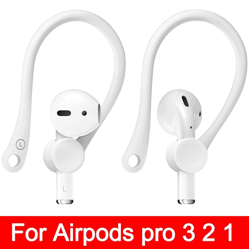 Sports Earphone Hook - Spor silikon kulak kancaları için Apple