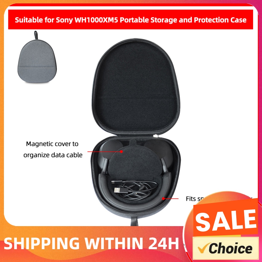 Headphone Case Hard - Sert Taşıma Çantası Darbeye Dayanıklı Taşınabilir