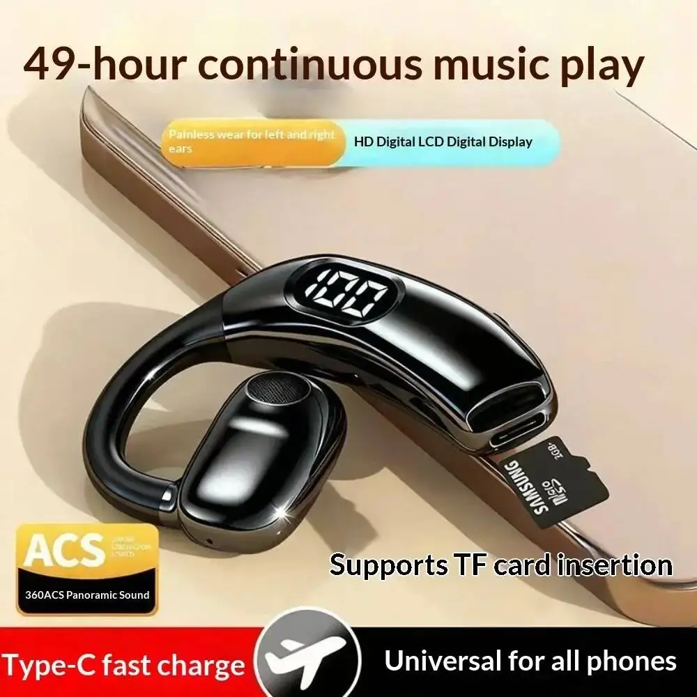 Bluetooth Headset On Ear - Kablosuz Bluetooth Kulaklıklar Mikrofonlu Kulaklık Desteği