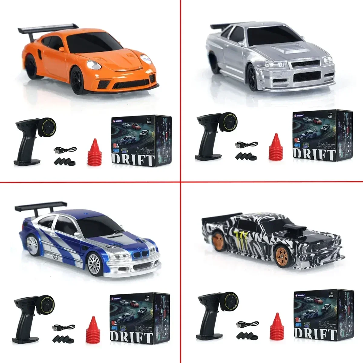 2.4G RC Drift Araba 1/43 4WD U - Jbl Speaker Go 4 incelemesi ve fiyatı