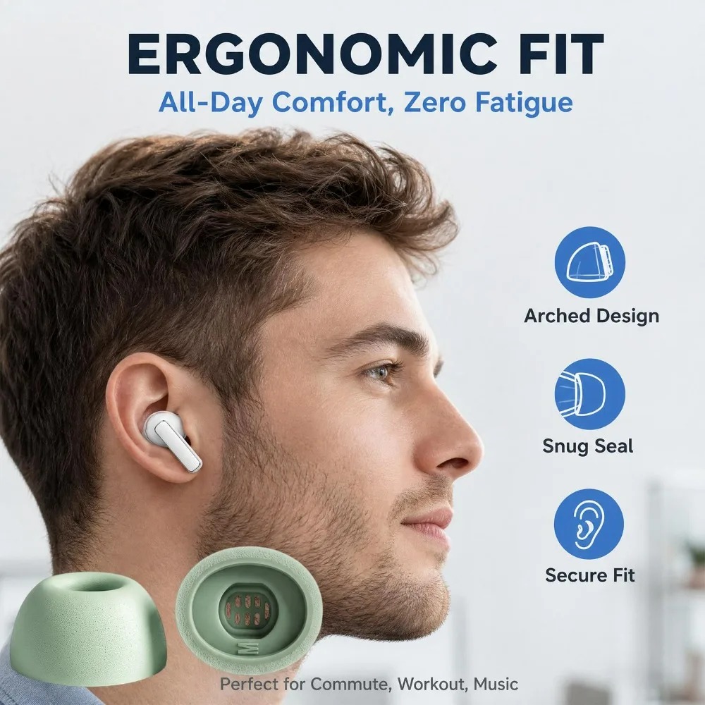 Silikon hafızalı köpük yastık  - Earphone Foam Tip incelemesi ve fiyatı