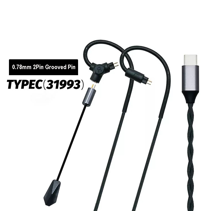 0.78 QDC MMCX Oyun Kulaklık Ka - Usb C Earphone incelemesi ve fiyatı