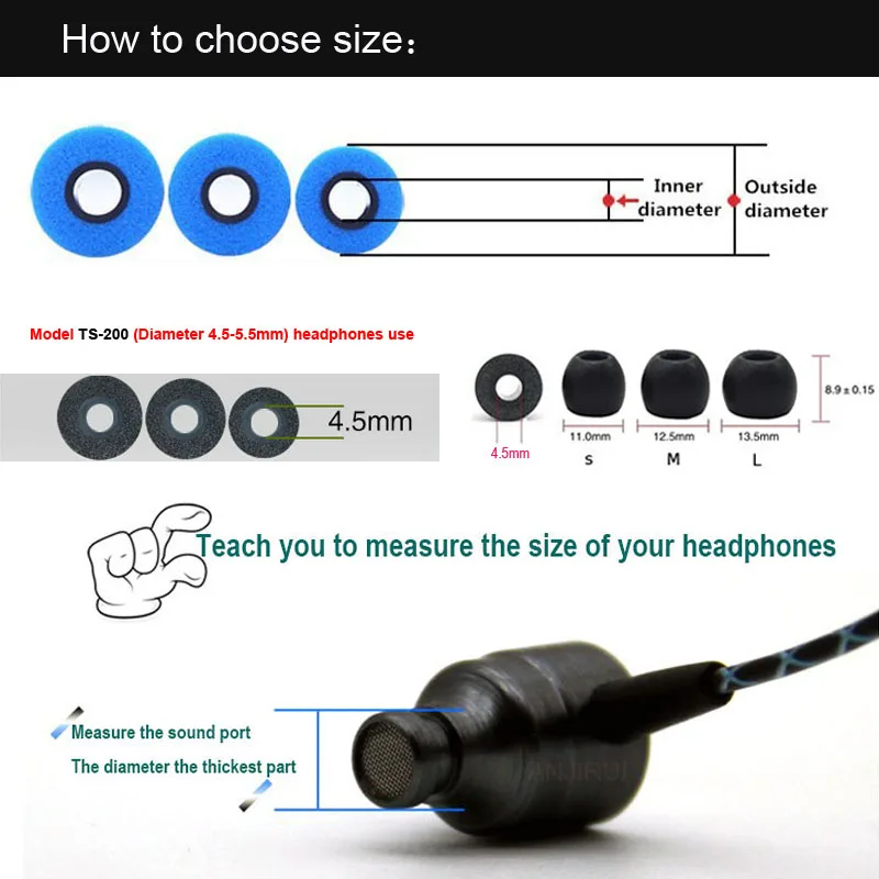 10 çift hafızalı köpük kulaklı - Earphone Foam Tip incelemesi ve fiyatı